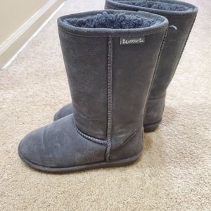 GRAY Bearpaw Boots